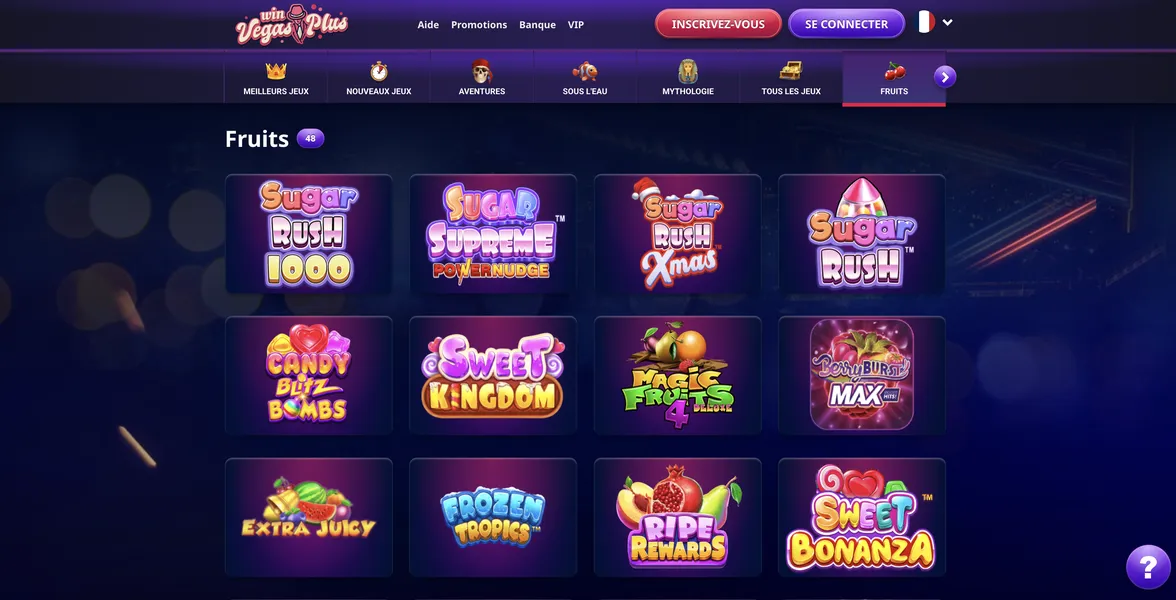 Vegas Plus : les machines à sous les plus populaires